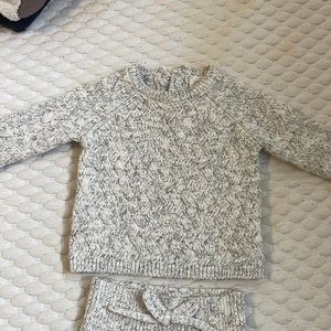 Quincy Mae Grey Knit Set